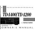 HARMAN KARDON TD4400 Owners Manual