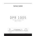 HARMAN KARDON DPR1005 Owners Manual