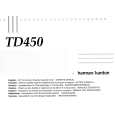 HARMAN KARDON TD450 Owners Manual