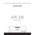 HARMAN KARDON AVR330 Owners Manual