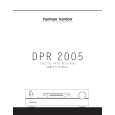 HARMAN KARDON DPR2005 Owners Manual