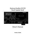 HARMAN KARDON DC520 Owners Manual