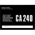 HARMAN KARDON CA240 Owners Manual