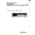 HARMAN KARDON TD302 Service Manual