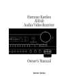 HARMAN KARDON AVR40 Owners Manual